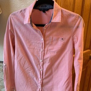 button down tommy blouse!